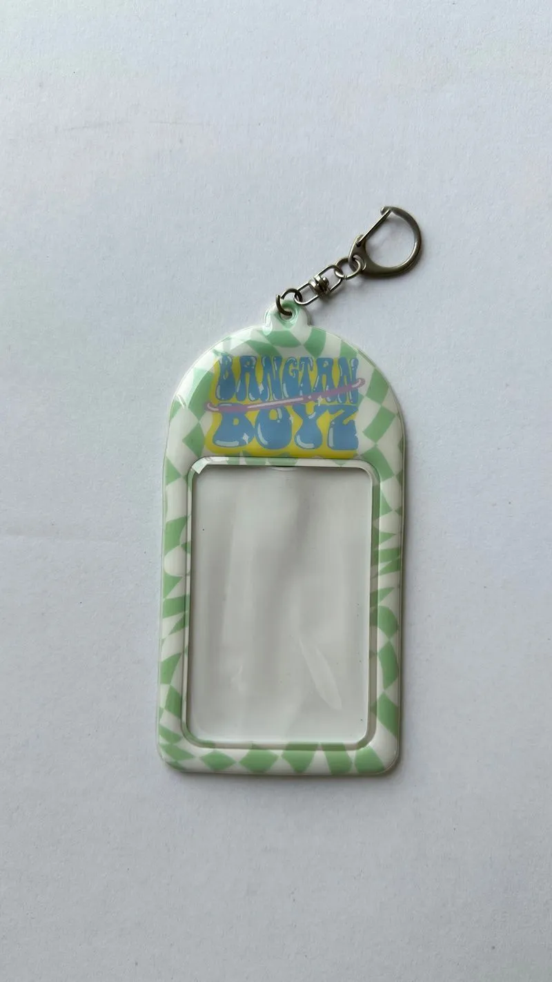 Photocard holder keychain bangtan boys bts pc card lanyard k photo 1