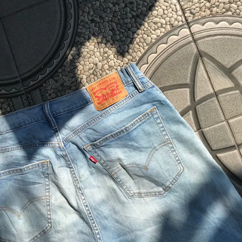 Levi's Skater Jeans Pria white blue photo 1