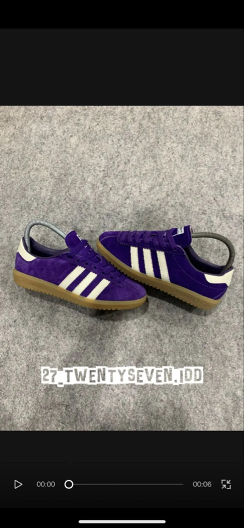 ADIDAS BERMUDA PURPLE photo 1