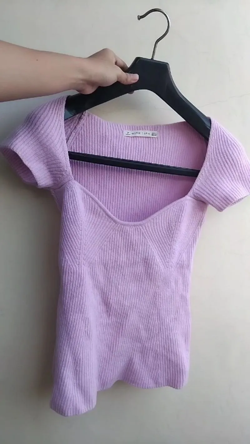 With Love The Brand Kaos Rajut Pink photo 1