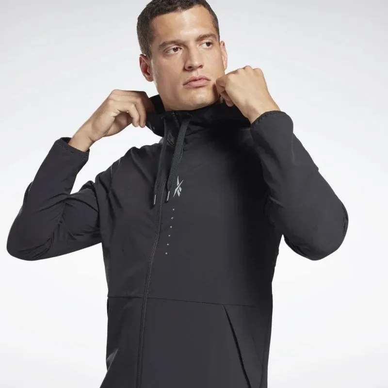 Softshell jacket Reebok hitam keren photo 1