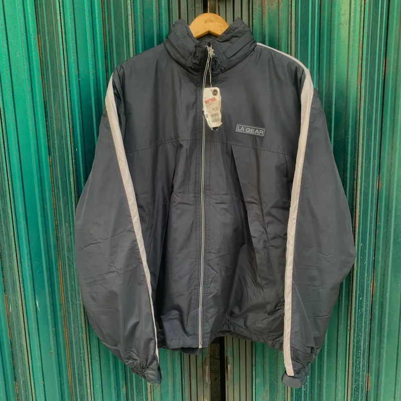 Japanese brand Streetwear Gorpcore Windbreaker Pria navy blue photo 1