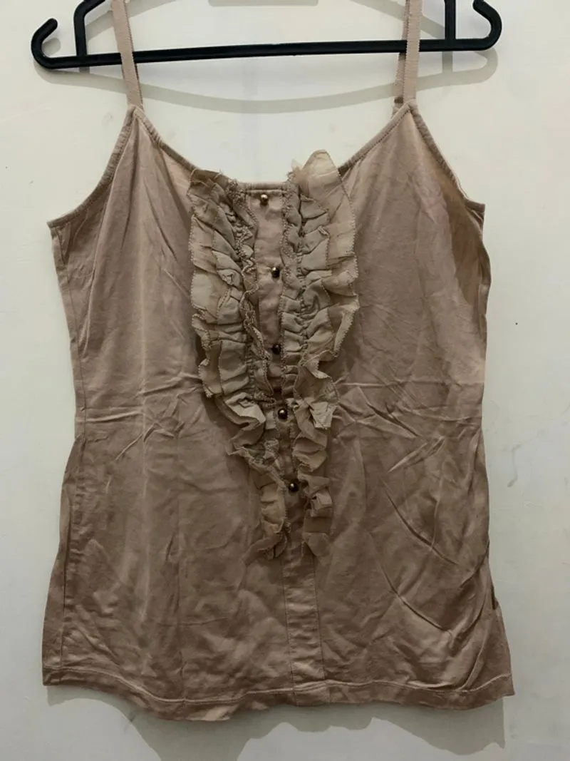 Bean Pole Ruffle TankTop photo 1