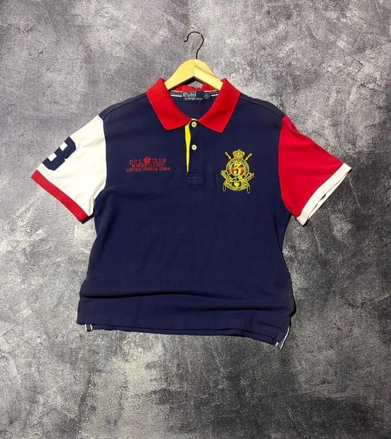 Poloshirt Polo Ralph Laurent Boxy Colourblock photo 1