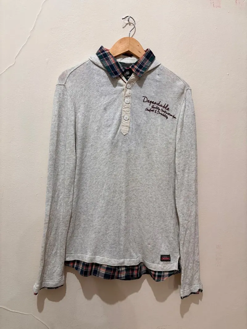 Hoodie Dickies Cewek Double Layer Size M photo 1