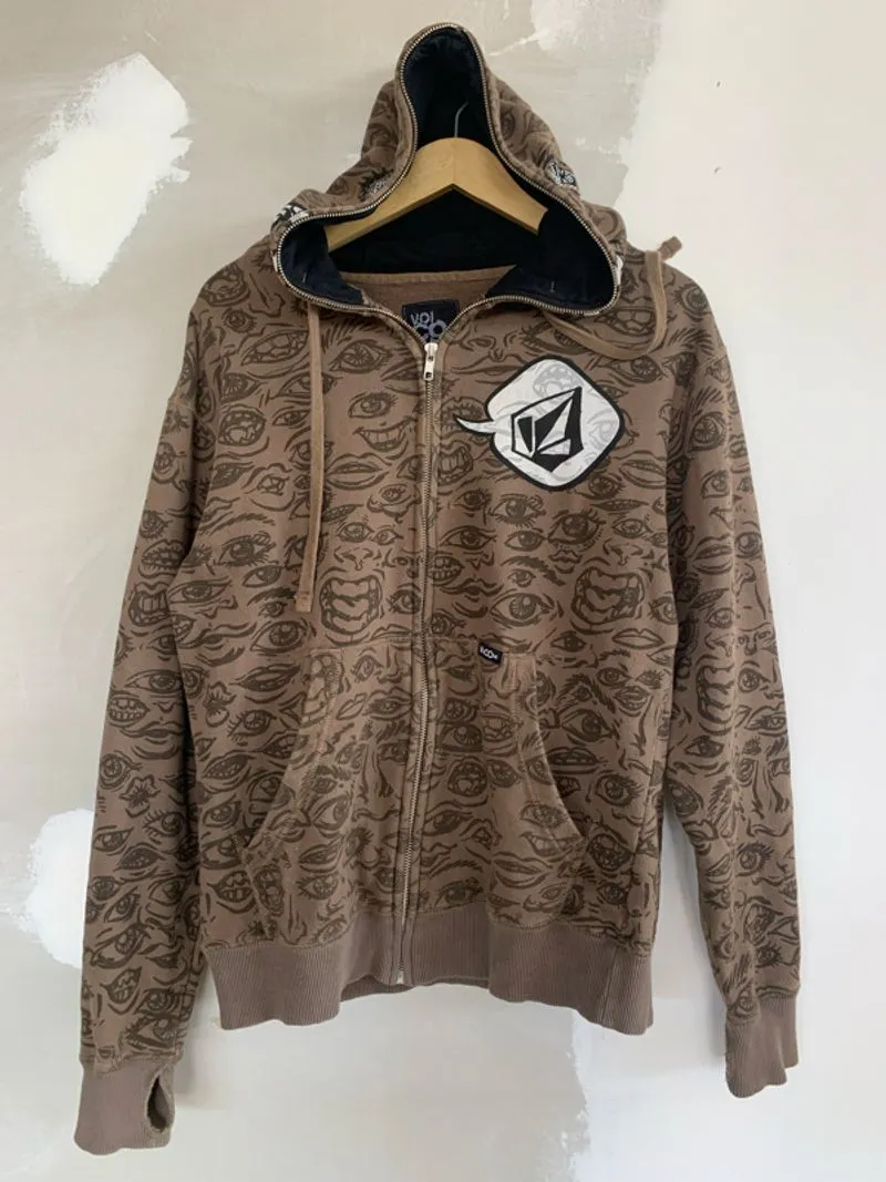 zip hoodie volcom vintage photo 1