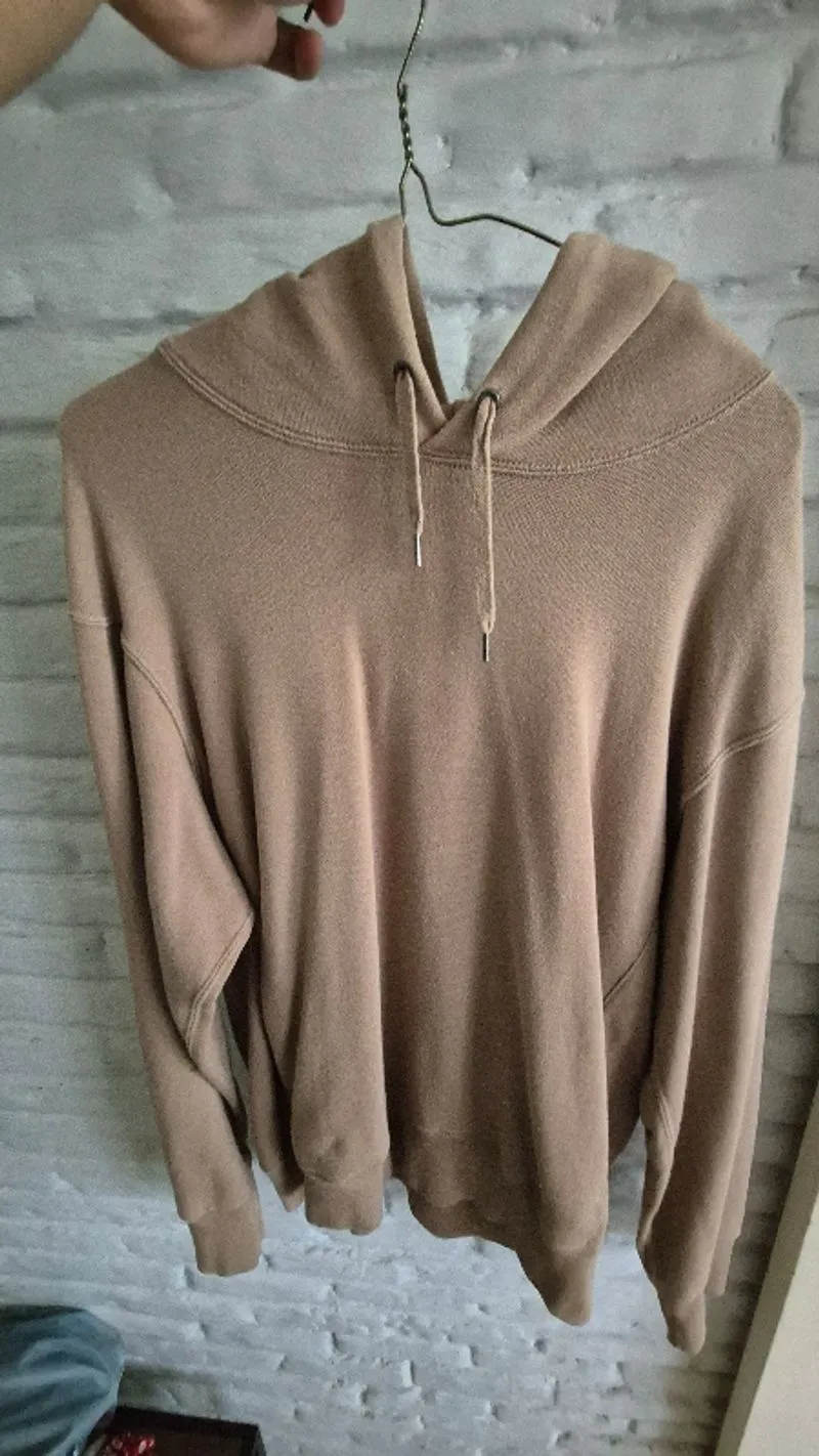 SWEATER HOODIE UNIQLO COKLAT BROWN XL photo 1