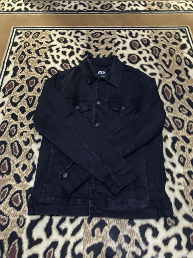 jacket denim zara photo 1