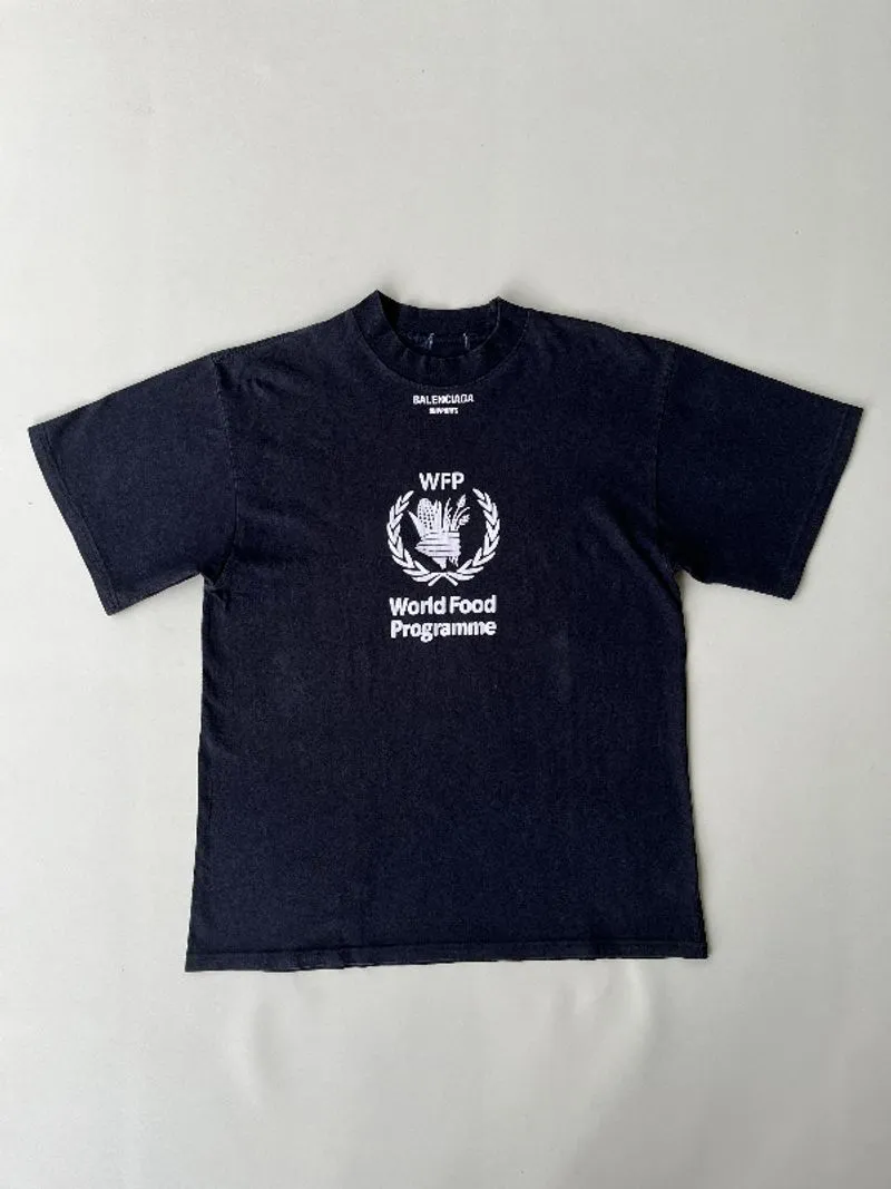 BALENCIAGA x WFP ( WORLD FOOD PROGRAMME ) T-SHIRT photo 1