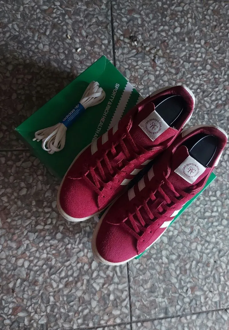 Adidas Campus 80's x sporty and rich photo 1