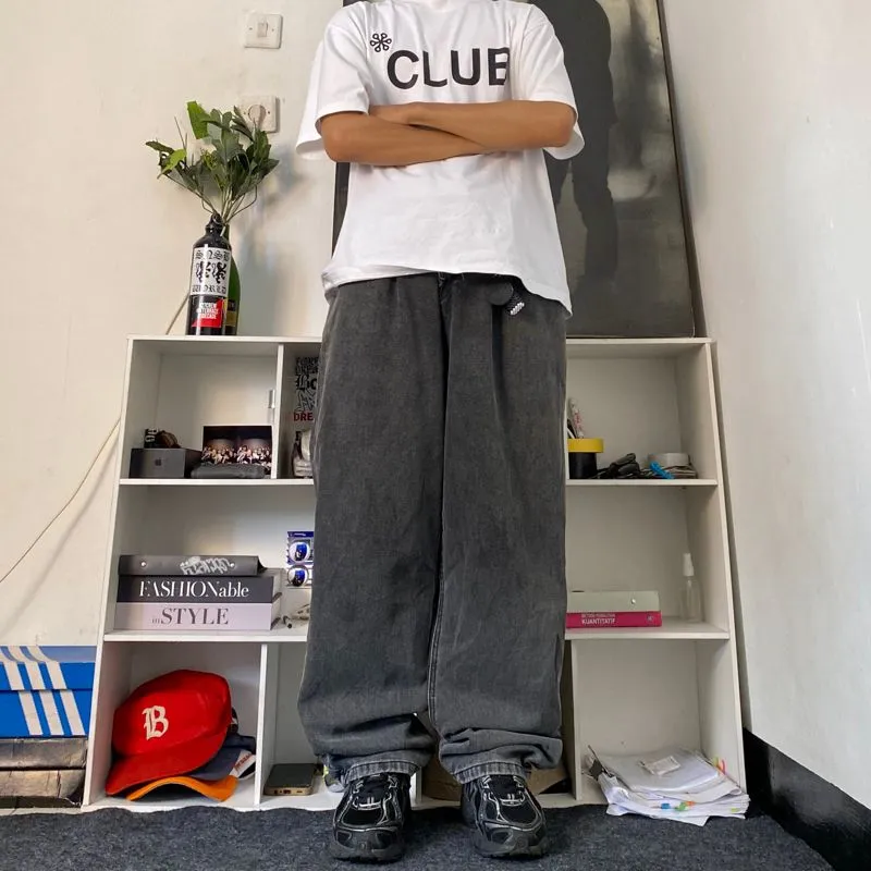BAGGY JEANS GREY photo 1