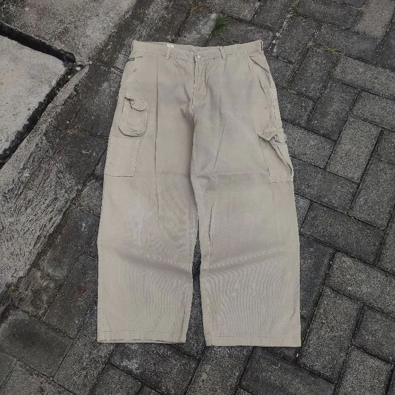 Basic Longpants Multipocket Brown Y2K Style photo 1
