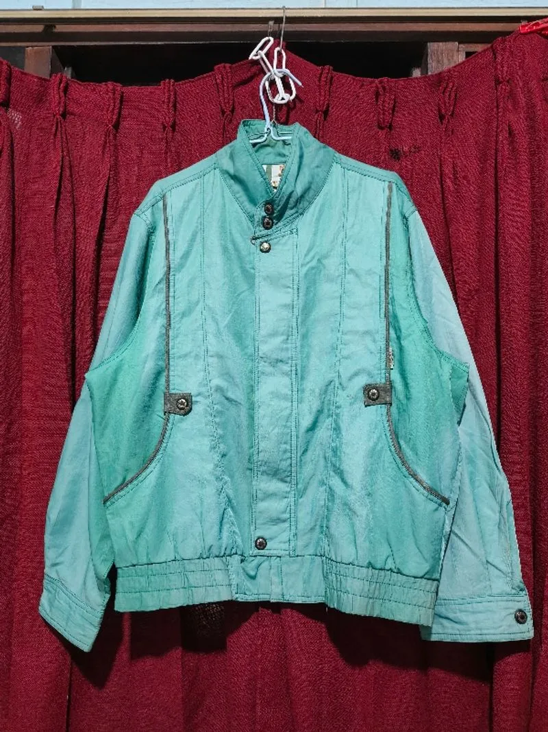 Jaket casual vintage Harrington full motif photo 1