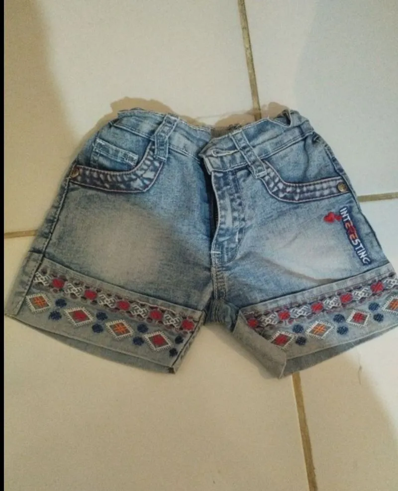Celana jeans pendek anak cewek  photo 1