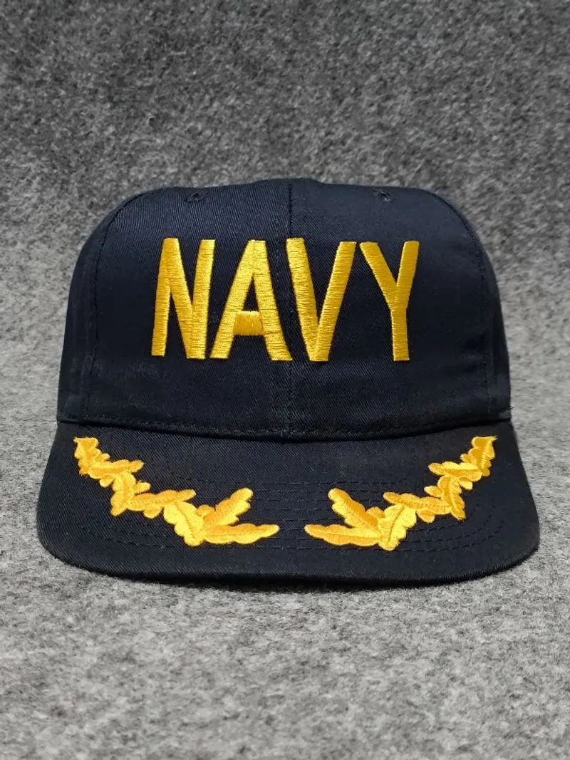 Topi Vintage US Navy Scrambled Big Script  photo 1