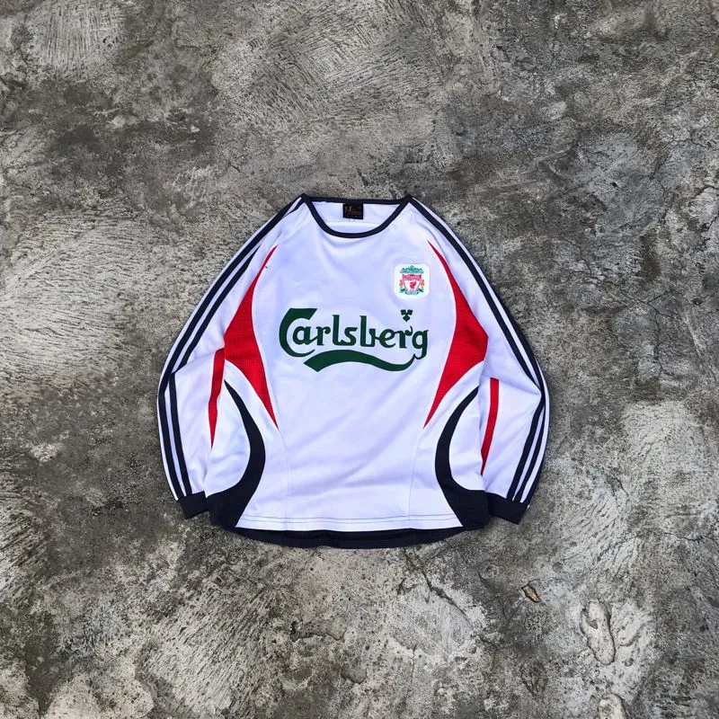 Jersy liverpoll carlsberg vtg photo 1