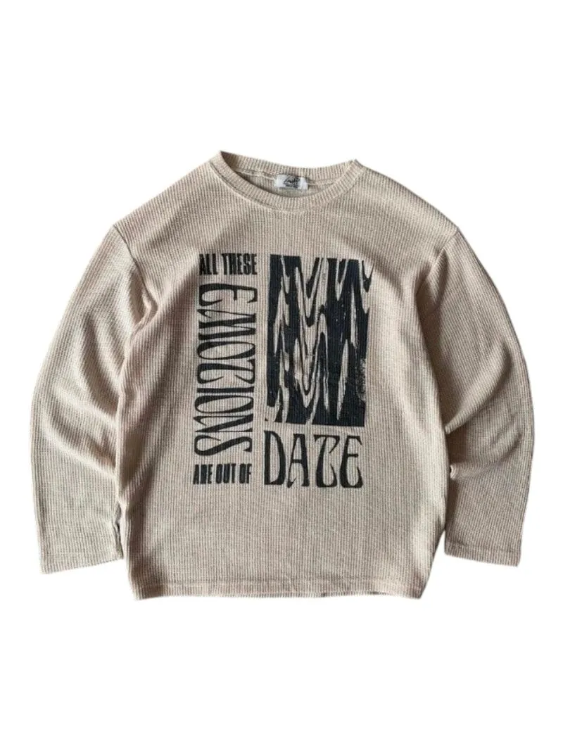 SWAP graphic knitweater unisex original cream/ L photo 1