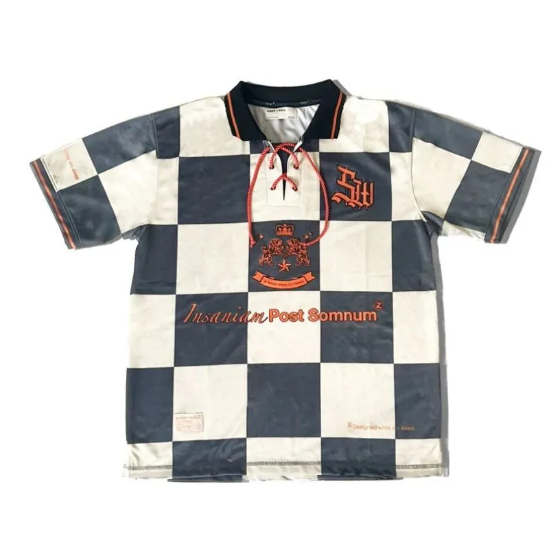 jersey vintage chequered NEW L photo 1