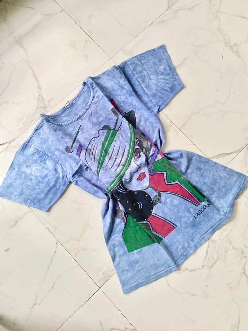 Kaos Denim Santai photo 1