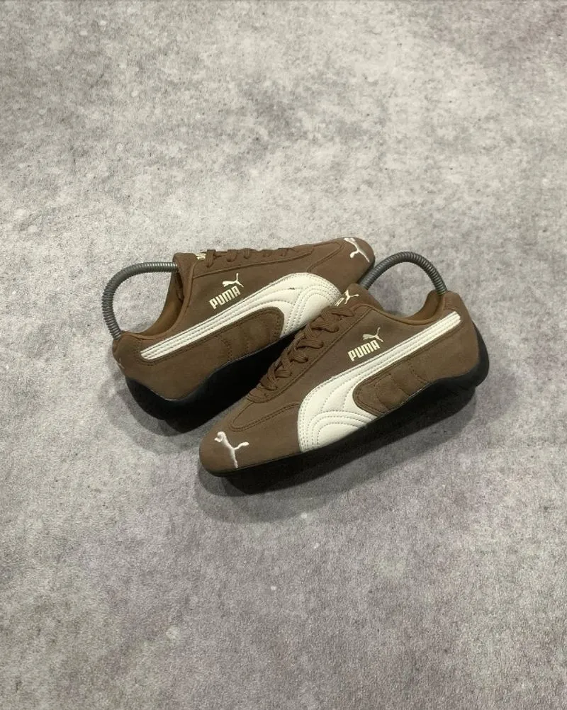 PUMA SPEEDCAT BROWN WHITE  photo 1