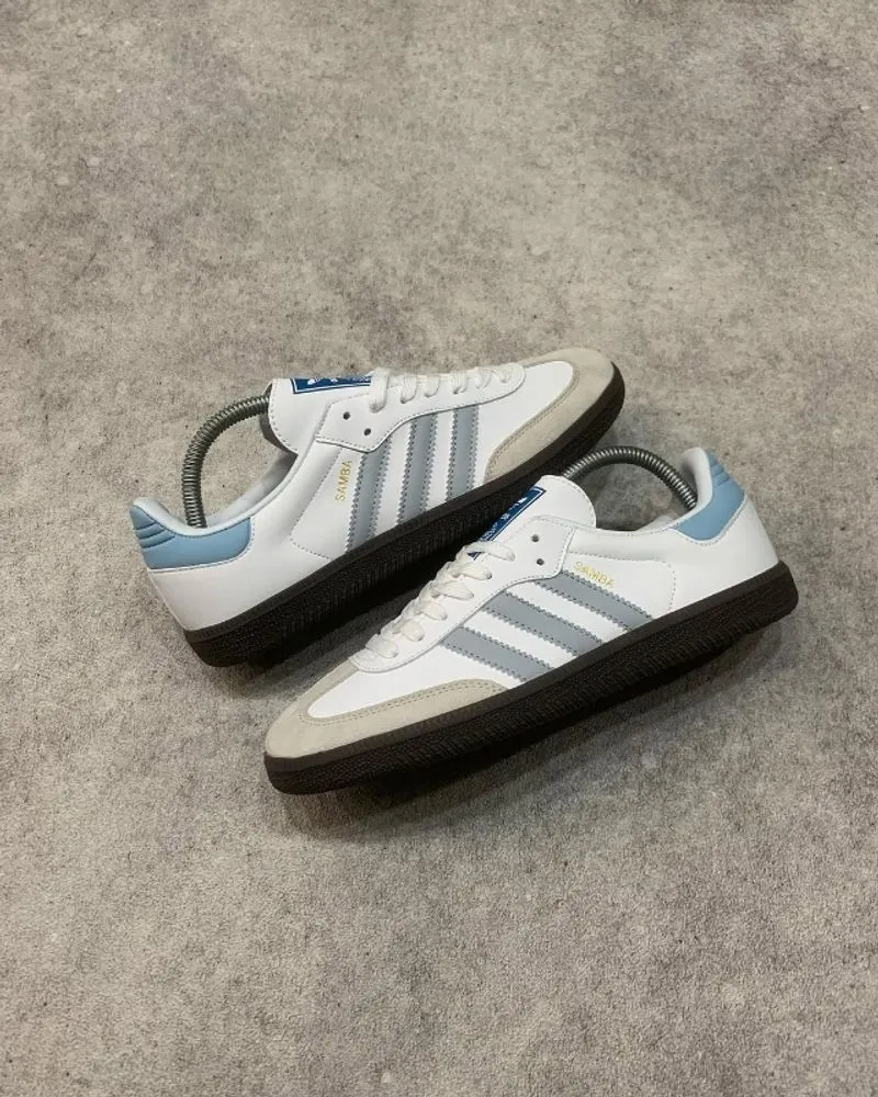 ADIDAS SAMBA OG CLASSIC HELLO BLUE  photo 1
