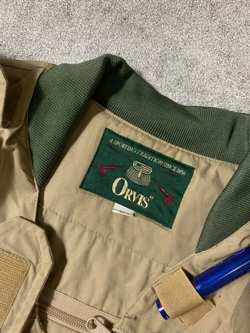Gilet De Pêche Orvis Super Tac L Pak – Taille M, Beige, Neuf Avec étiquettes