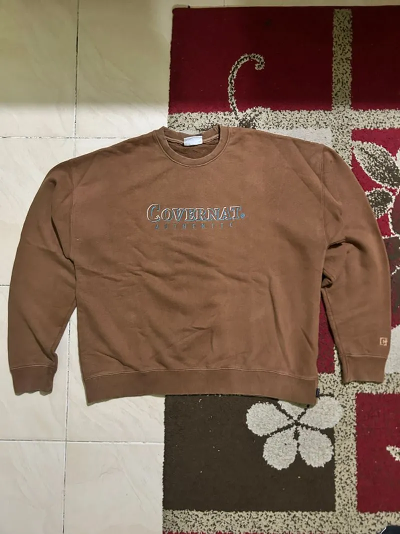 jaket crewneck sweater covernat authentic no lacoste pancoat photo 1