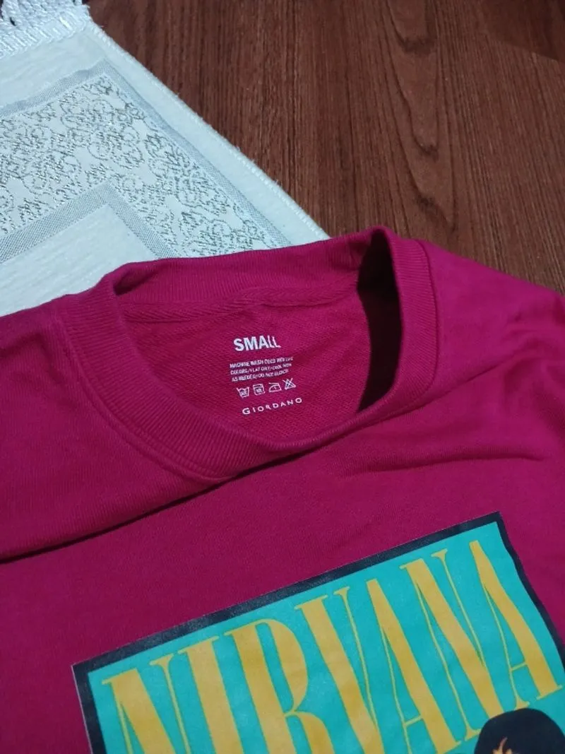 Crewneck giordano pink photo 1