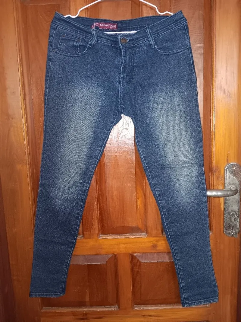 Celana Jeans Pensil Blue Panjang photo 1