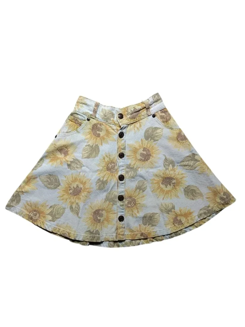 Mini skirt floral vintage classic photo 1