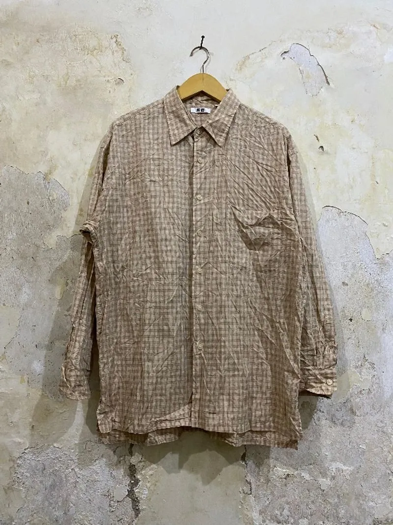 UNIQLO U KEMEJA KOTAK KOTAK photo 1