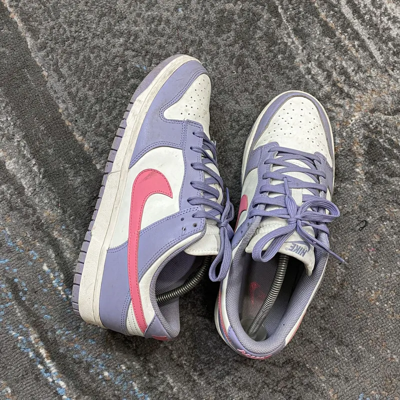 Nike Streetwear Y2K Sneakers Pria purple pink photo 1