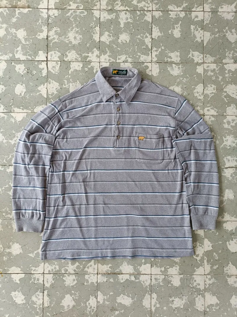 Y2K Casual T-shirt Pria gray photo 1