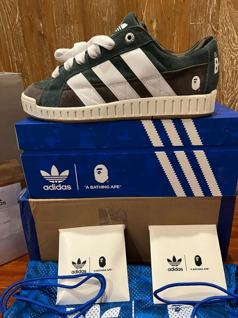 Adidas originals x bape shoes photo 1