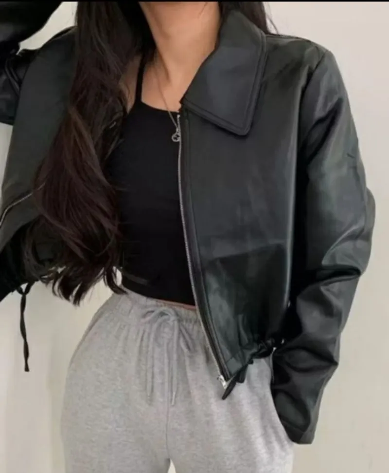 jaket kulit wanita photo 1