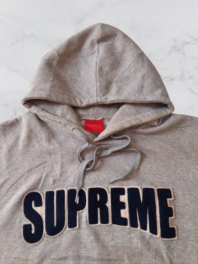 Supreme Casual Hoody Pria gray photo 1
