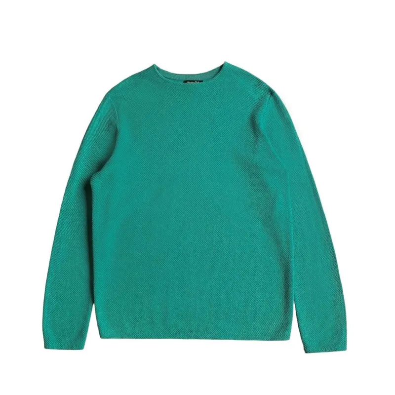 Massimo Dutti Casual Sweater Pria green photo 1