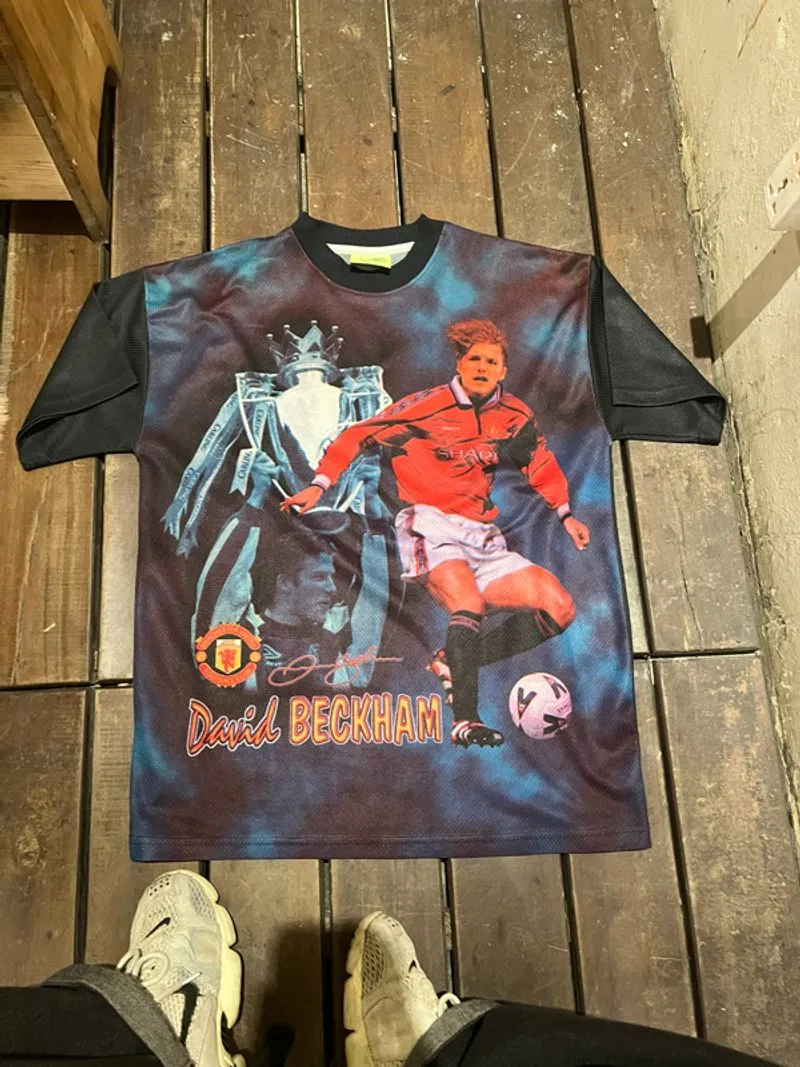 Jersey beckham vtg photo 1