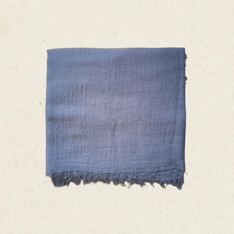 Pashmina Crinkle Soft Blue  photo 1
