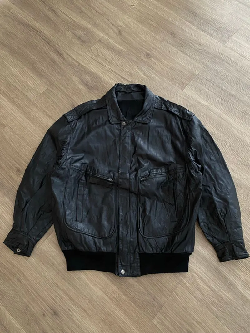 MC DOUGLAS VINTAGE BOMBER FLIGHT JACKET photo 1