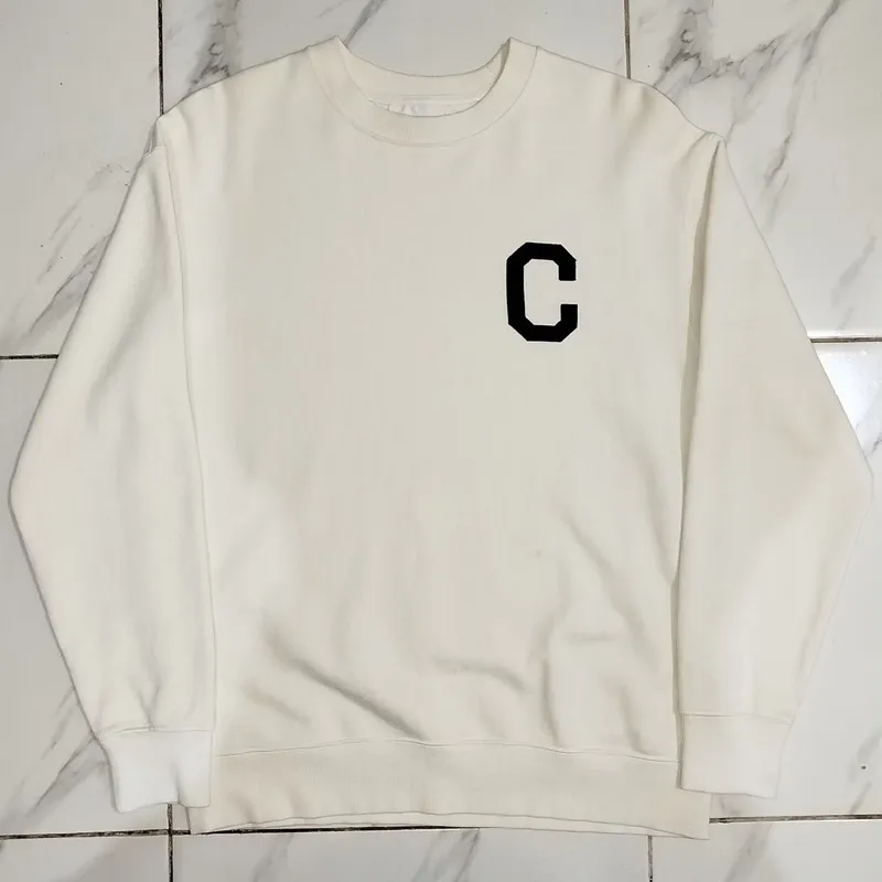Covernat Vintage Sweater Pria white photo 1