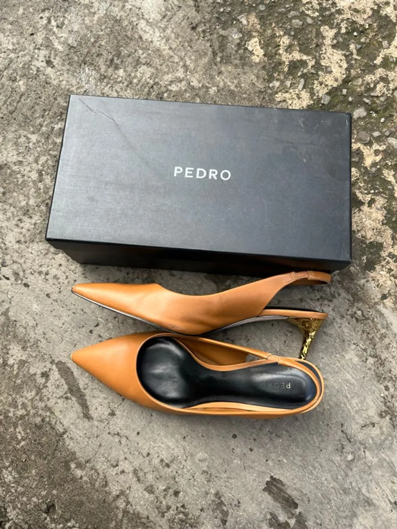 Pedro heels leather shoes photo 1