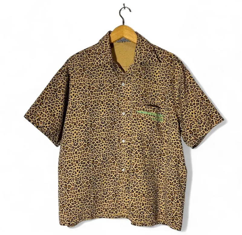 Harshandcruel USA Leopard Jungle Open collar Shirts FW19  photo 1