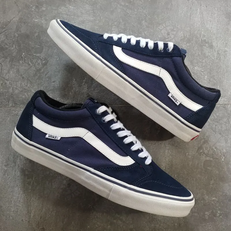 Vans TNT SG Pro Trujillo Navy White Size 45 Preloved