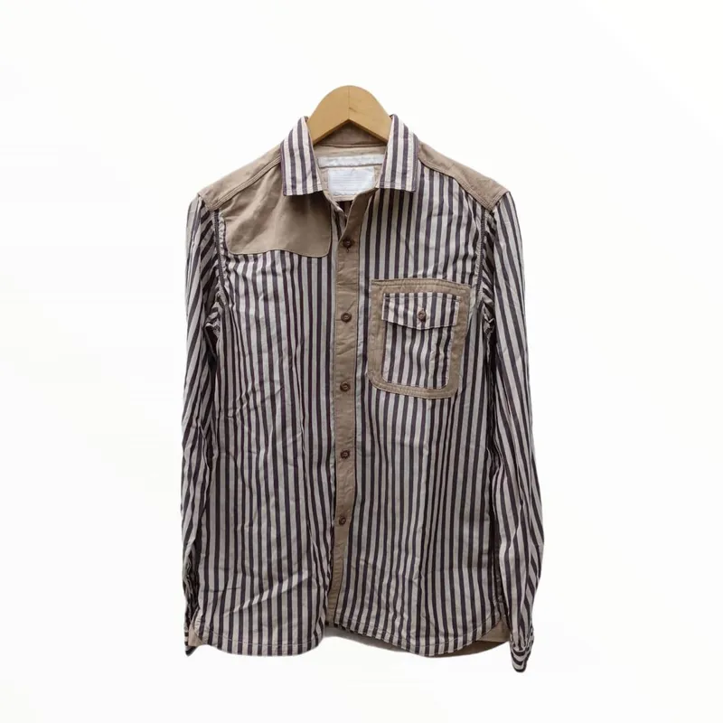 White Mountaineering Streetwear Luxury Casual shirt Pria  photo 1