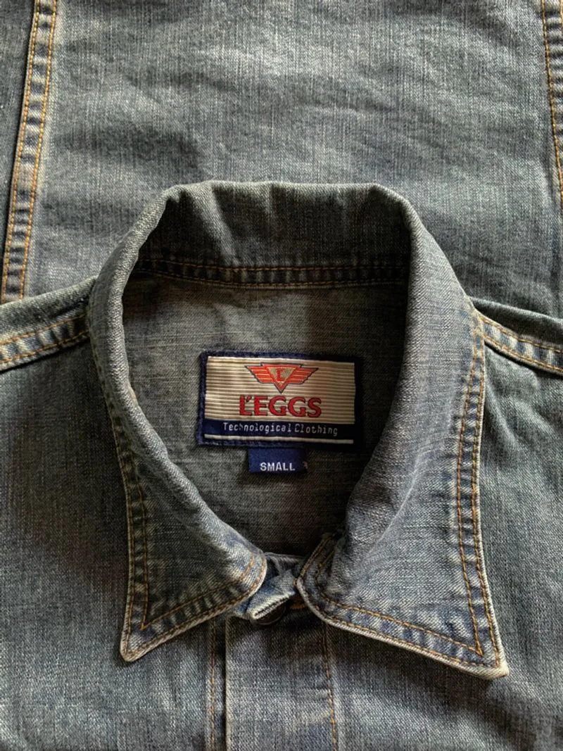 Vtg trucker denim jacket - Leggs photo 1