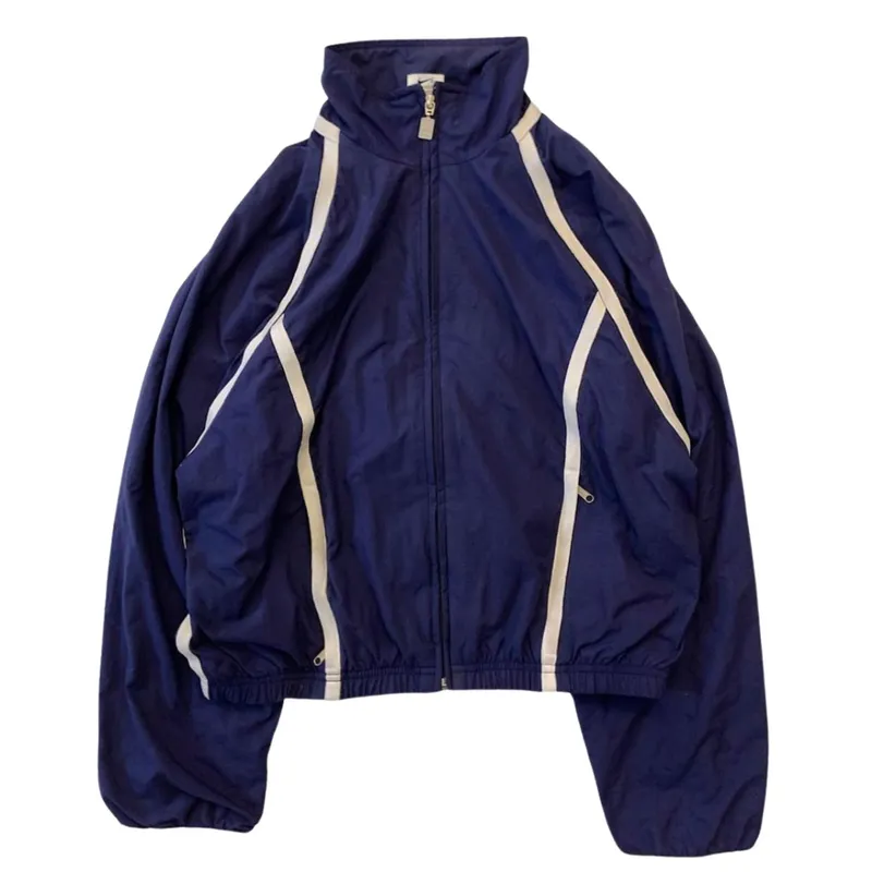 Nike Y2K Gorpcore Windbreaker Pria white navy photo 1