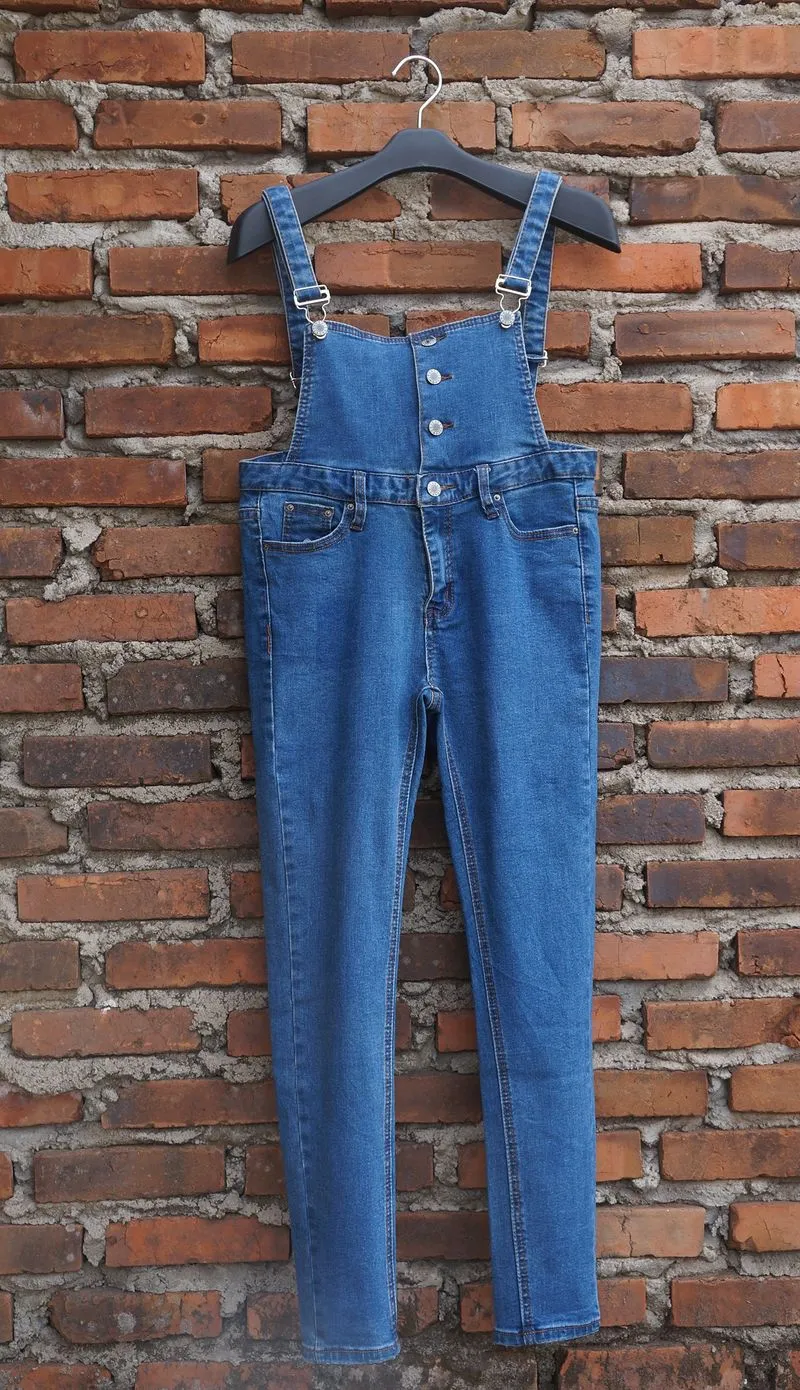 Ready Overall Denim Wanita | Jumpsuit Wanita | Baju Kodok photo 1