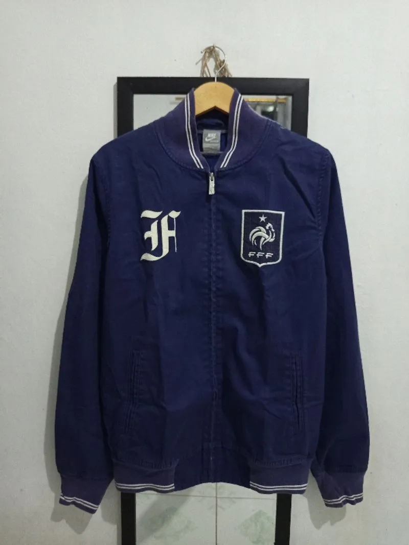 Bomber Jacket Nike x France Vtg Logo photo 1