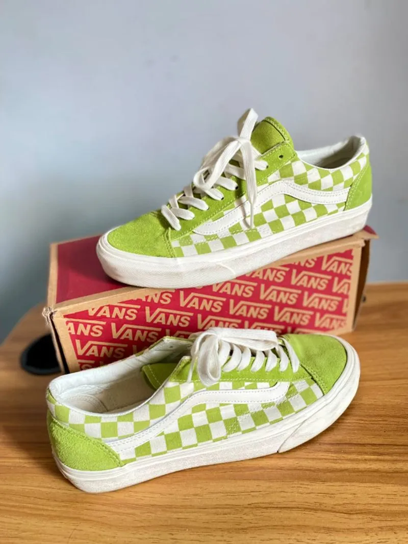 VANS OLD SKOOL GREEN photo 1